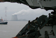 Damage to a ship caused by a collision