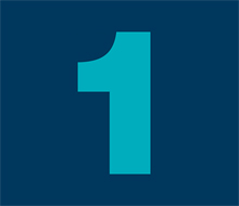 Generic image of a "1", representing BMT's values