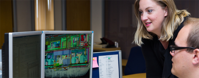 BMT staff conducting research